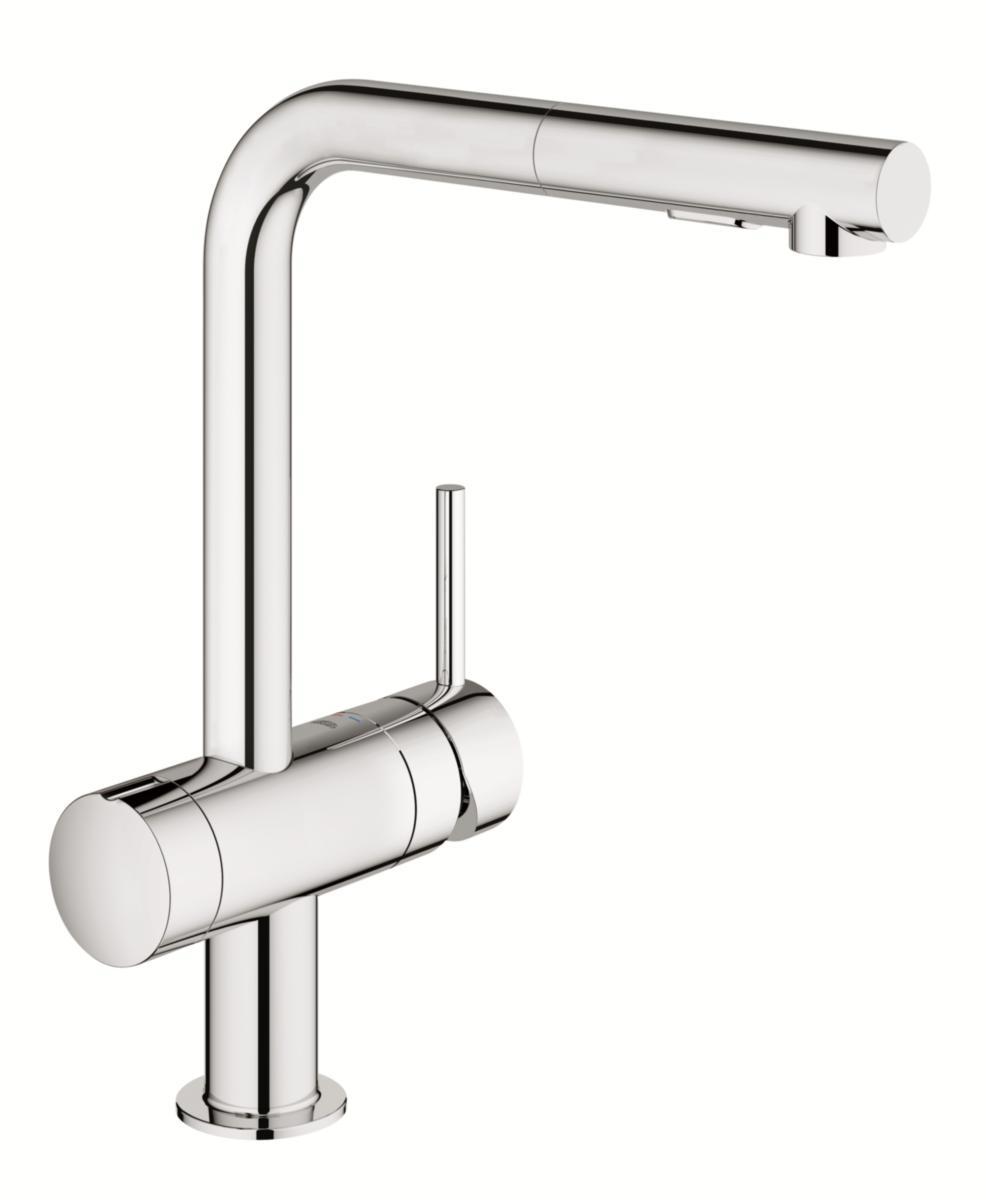 Köksblandare Minta kök utdr.mouss. Grohe - GROHE MINTA KÖKSBLANDARE L-PIP UTDRAGB.PIP DM AVST 31558000