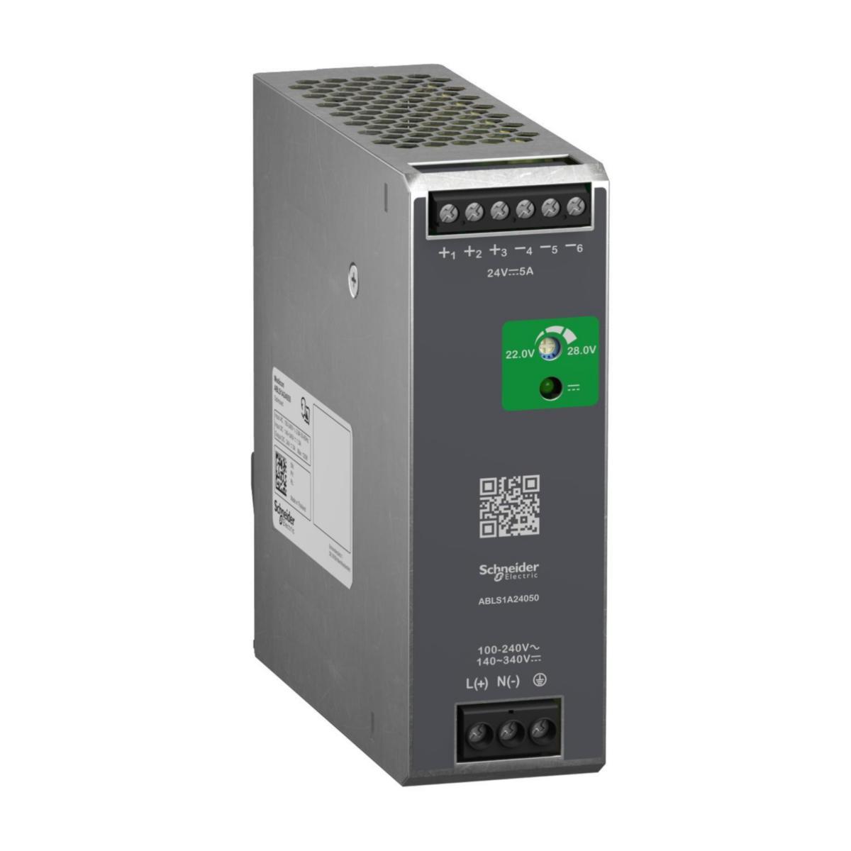 Nätaggregat ABLS Optimized - NÄTAGGREGAT 24V 5A 1-FAS ABLS1A24050