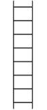 Vägg-/takstege W.steps