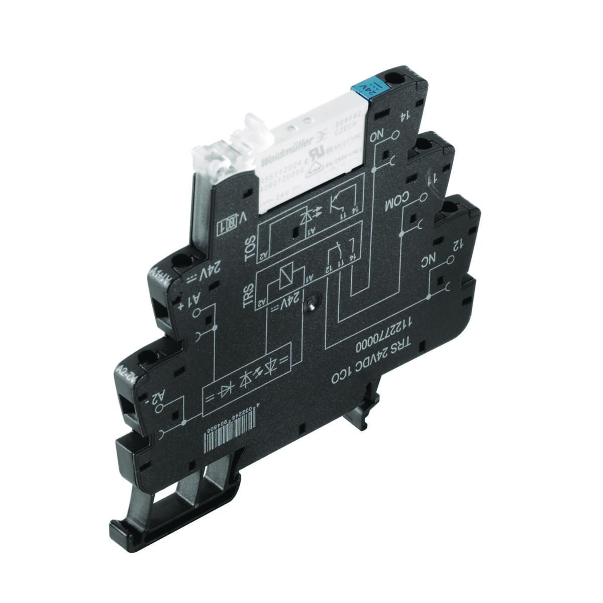 Plintrelä TRS - PLINTRELÄ S 24VDC 1CO 6A TRS 24VDC 1CO