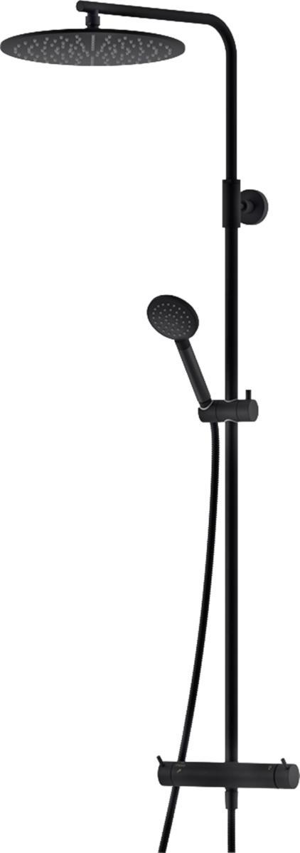 Duschsystem INXX II 150c/c, Mora - MORA INXX II SHOWER SYSTEMKIT 150C/C. M.TAKDUSCH. MATTSVART
