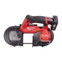 Bandsåg Milwaukee M12 FBS64-402C