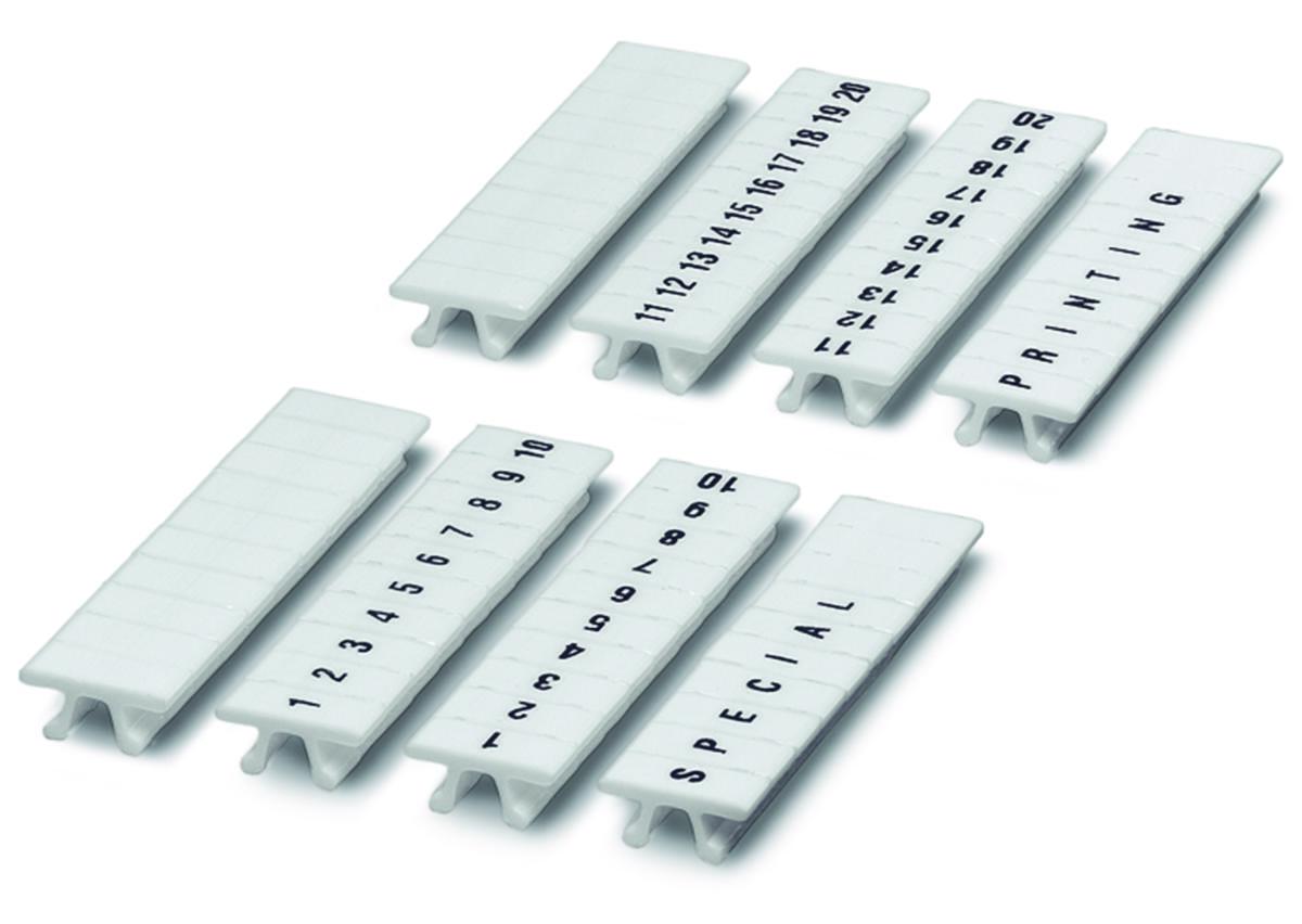 Plintmärkning ZB 3,5 QR - MÄRKREMSA ZB 3.5.QR:21-30 ZB 3.5. QR: 21-30