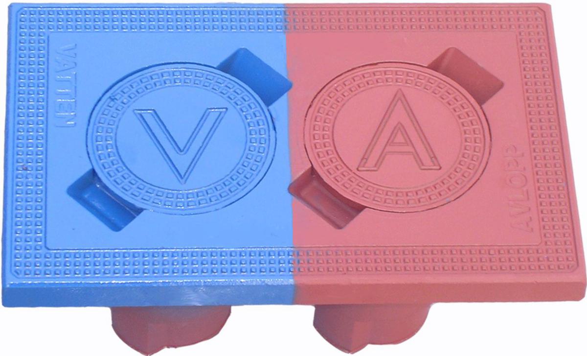 Dubbelbetäckning Servis, S-1832, Blå/Brun - DUBBELBETÄCKNING BLÅ/BRUN ESCO S-1832, FYRK, 185x295