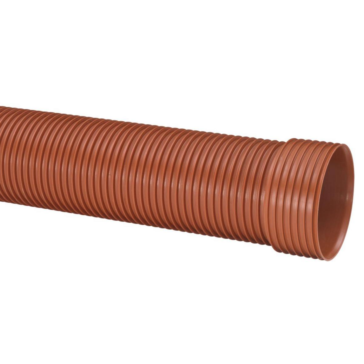 Ultra Rib 2 Markavloppsrör SN8, Uponor - 250x6000 MARKRÖR SN8 ULTRARIB2 EXKL PACKNING EN13476 PBB.5216