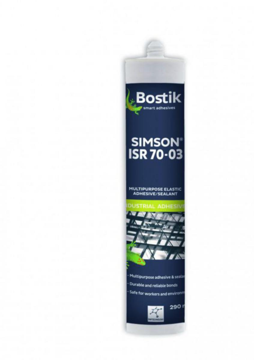 Tätningslim Simson ISR 70-03 Bostik - TÄTNINGSLIM SIMSON ISR 70-03 GRÅ 290 ML BOSTIK