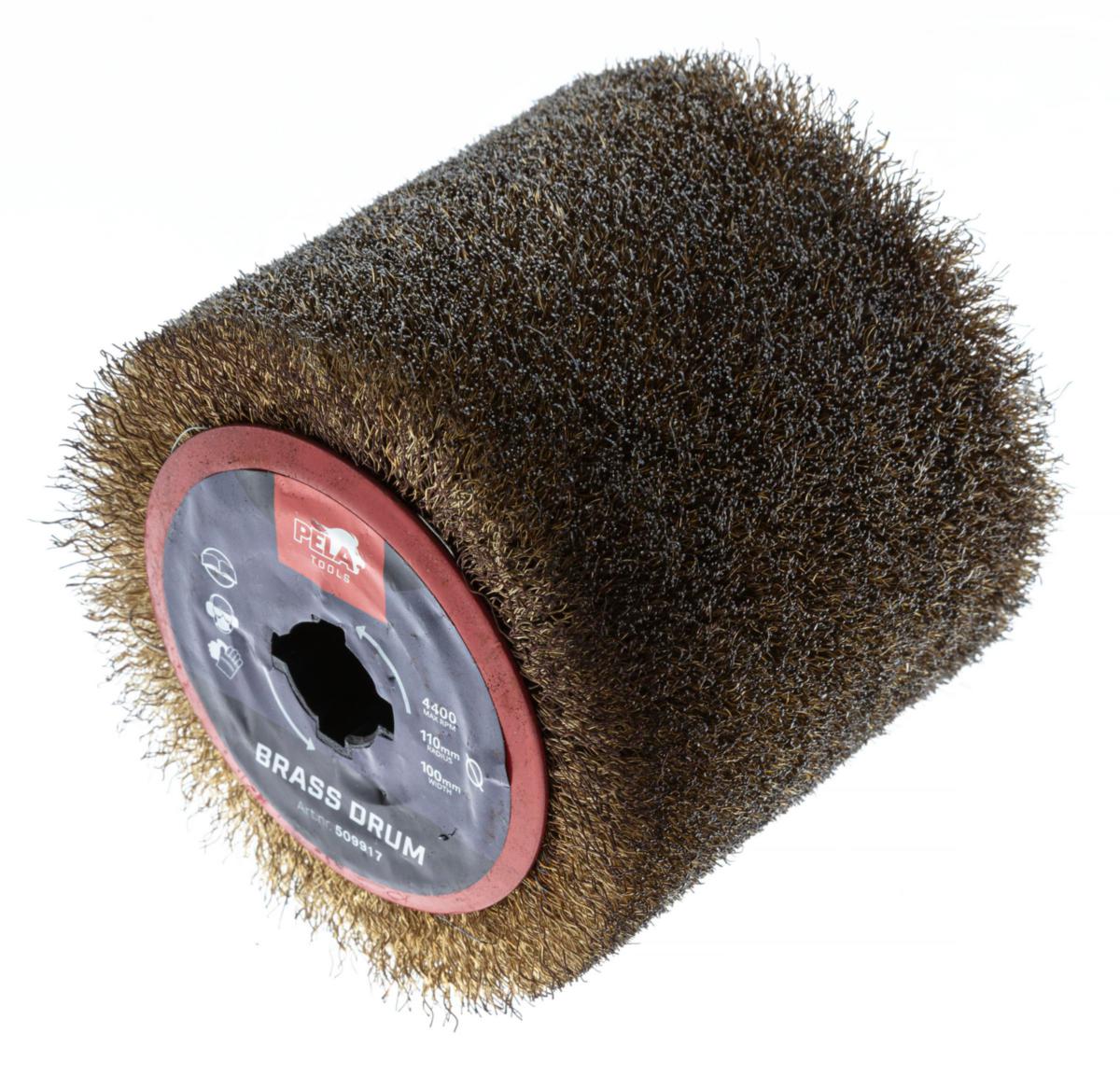 Roterande borste PELA - ROTERANDE PELA BORSTE 4"