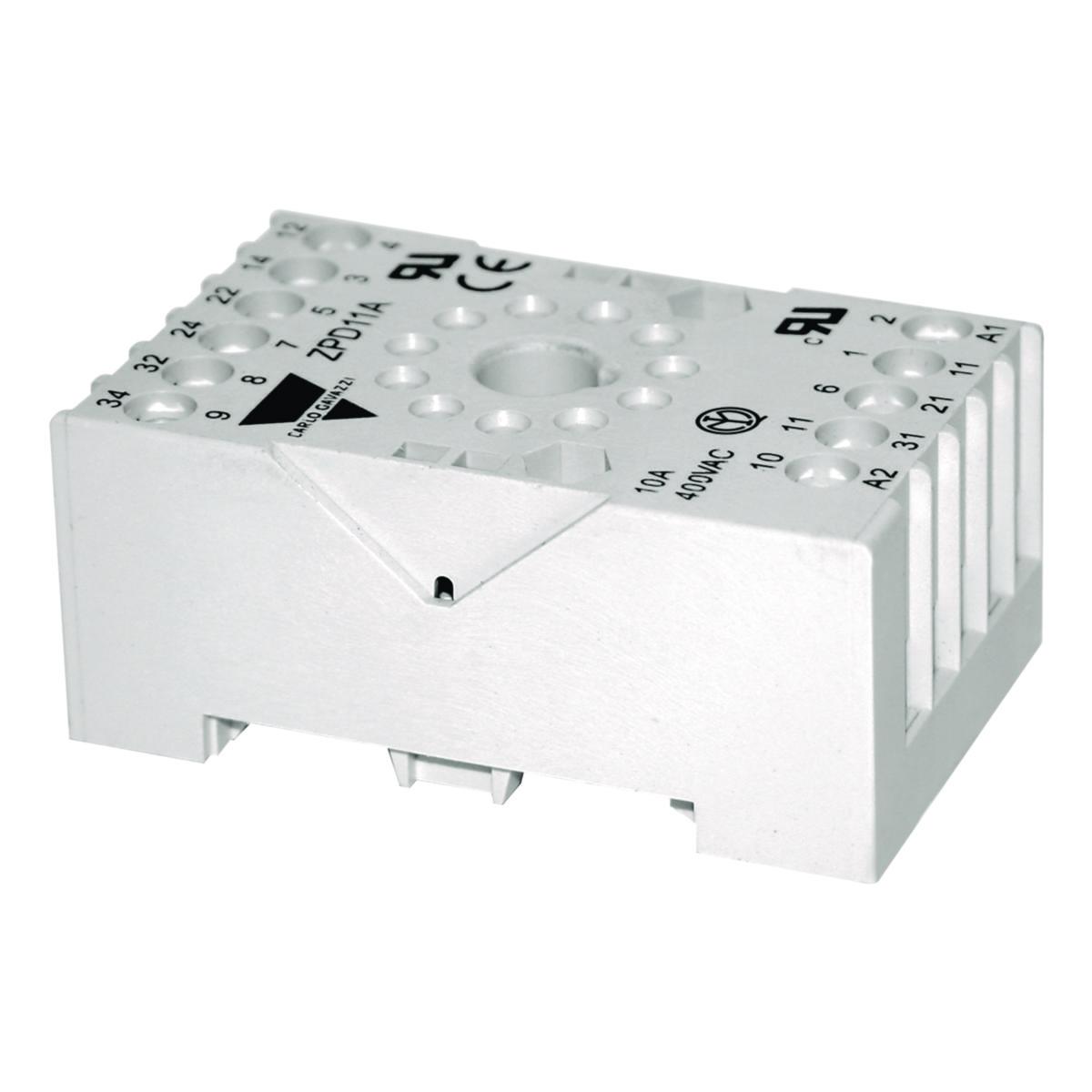 Sockel ZPD12 - RELÄSOCKEL ZPD12A