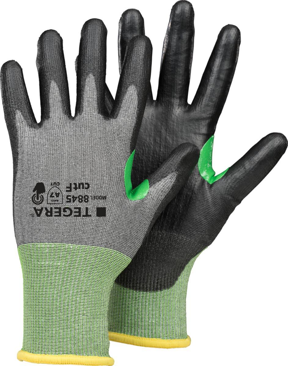 Skärskyddshandske Tegera 8845 - HANDSKE TEGERA 8845 CUT F 18GG PU-DOPPAD TOUCH STL 10