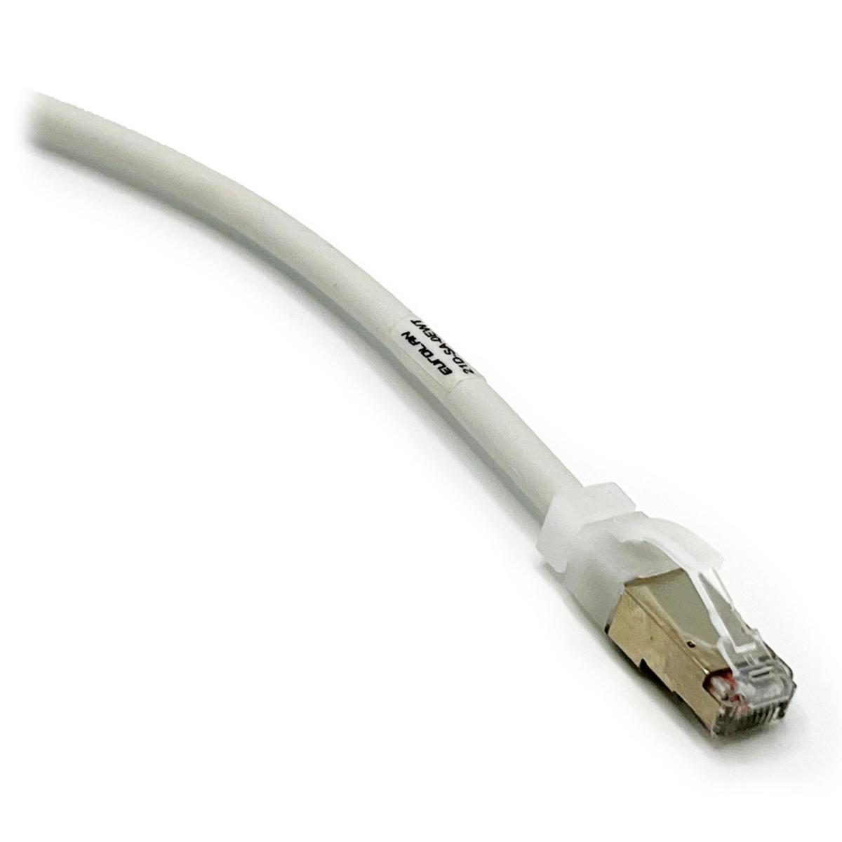 Patchkablage skärmat Cat6A S/FTP Vit - PATCH RJ45 C6A S/FTP 0,5M WT 21D-SA-0EWT