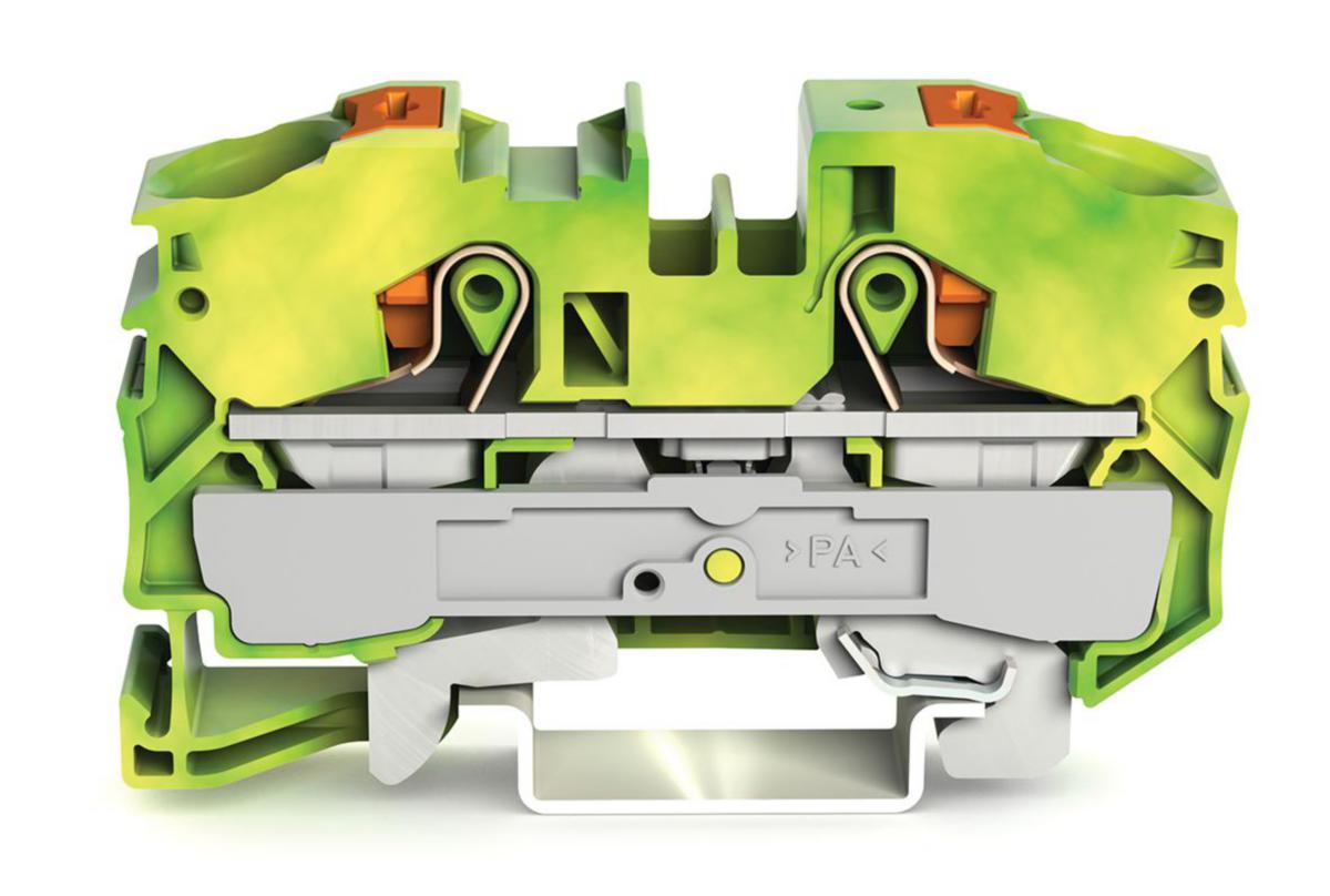 Jordplint TopJob S 2216 - JORDPL 2X16MM² TRYCKKN GR-GUL 2216-1207