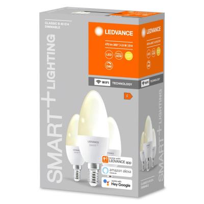 LED-LAMPA KRON (40) E14 DIM 827 3-PACK CL B SMART+ WIFI