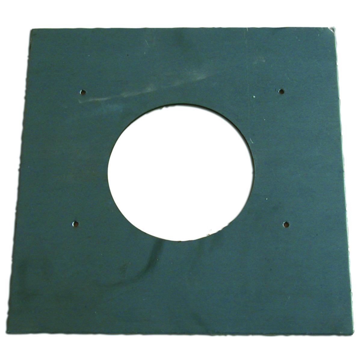 Montageplåt hålbild för Viking Bio, Värmebaronen - VIKING BIO MONTAGEPLÅT VÄRMEBARONEN 300x300x3MM
