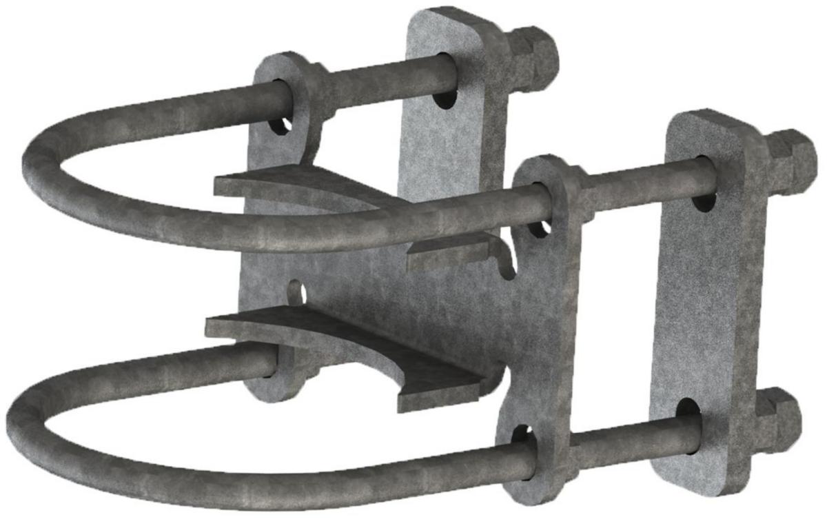 Rörhållare för balk - RÖRHÅLLARE (Ø114MM) FÖR BALK MAFI 5321