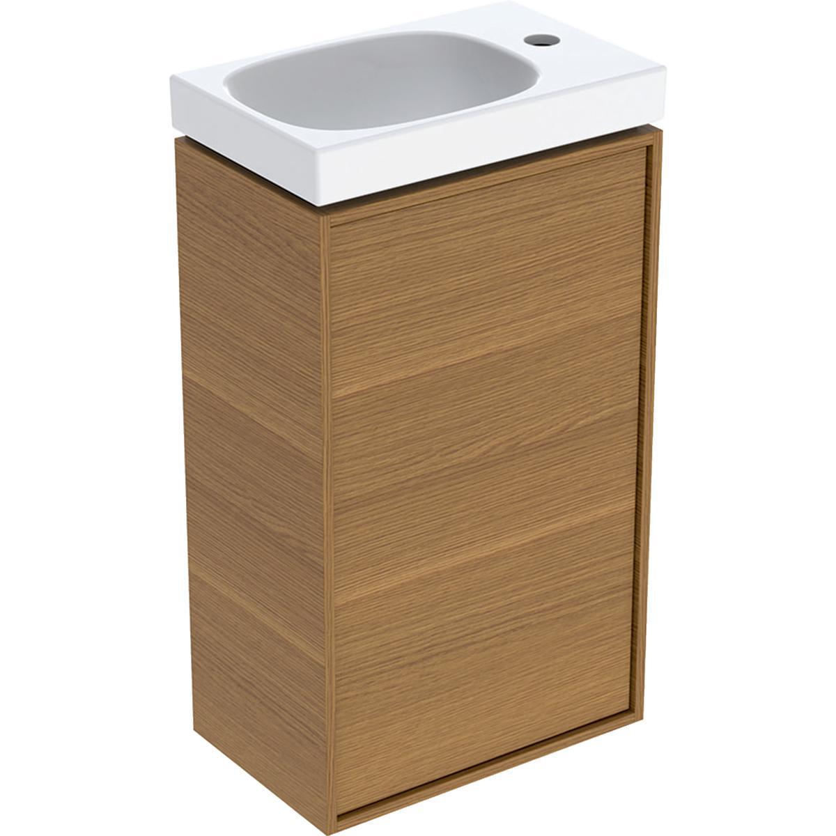 Ifö Sense Art Set med 1 dörr - IFÖ SENSE ART MÖBELPAKET 1DÖRR EK NATUR ,B39, T25 M.TV.STÄLL