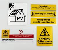 Märkkit solcellsanläggning litet