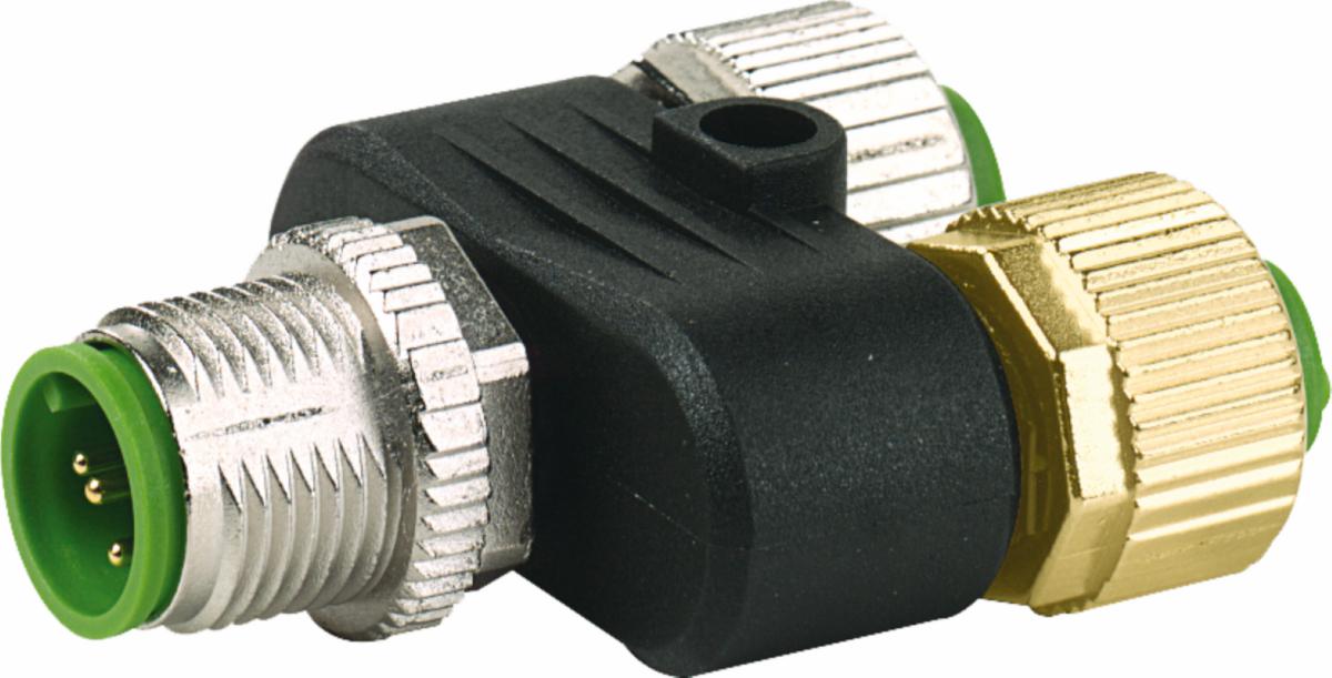 T-koppling Murr - T-KOPPLING M12M 5P 2XM12F 5P 7000-41141-0000000