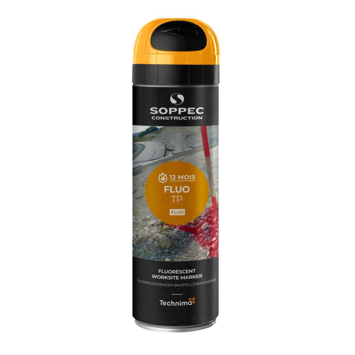 Märkfärg Soppec Fluo TP - MÄRKFÄRG SOPPEC FLUO TP ORANGE 500ML