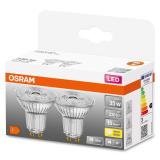 LED-LAMPA PAR16 (35) GU10 2-P 36GR 827 OSRAM