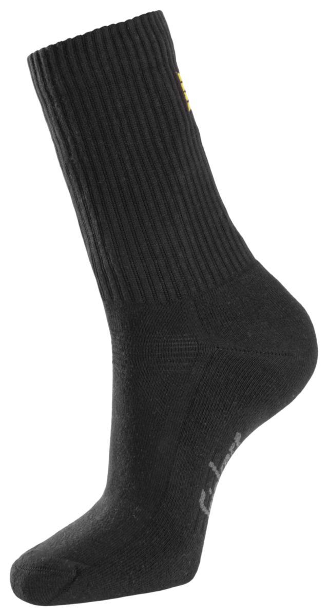 Strumpa Snickers 9214 3-pack - STRUMPA SNICKERS 9214-0400 SVART STL 41-44