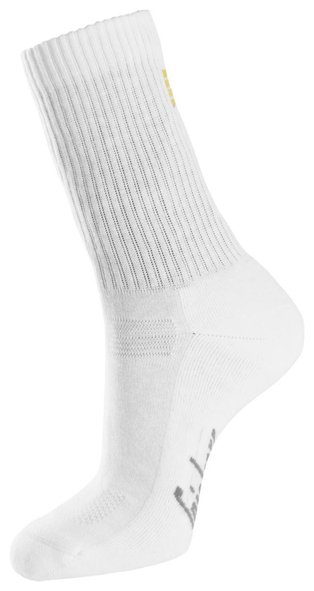 Strumpa Snickers 9214 3-pack - STRUMPA SNICKERS 9214-0900 VIT STL 41-44