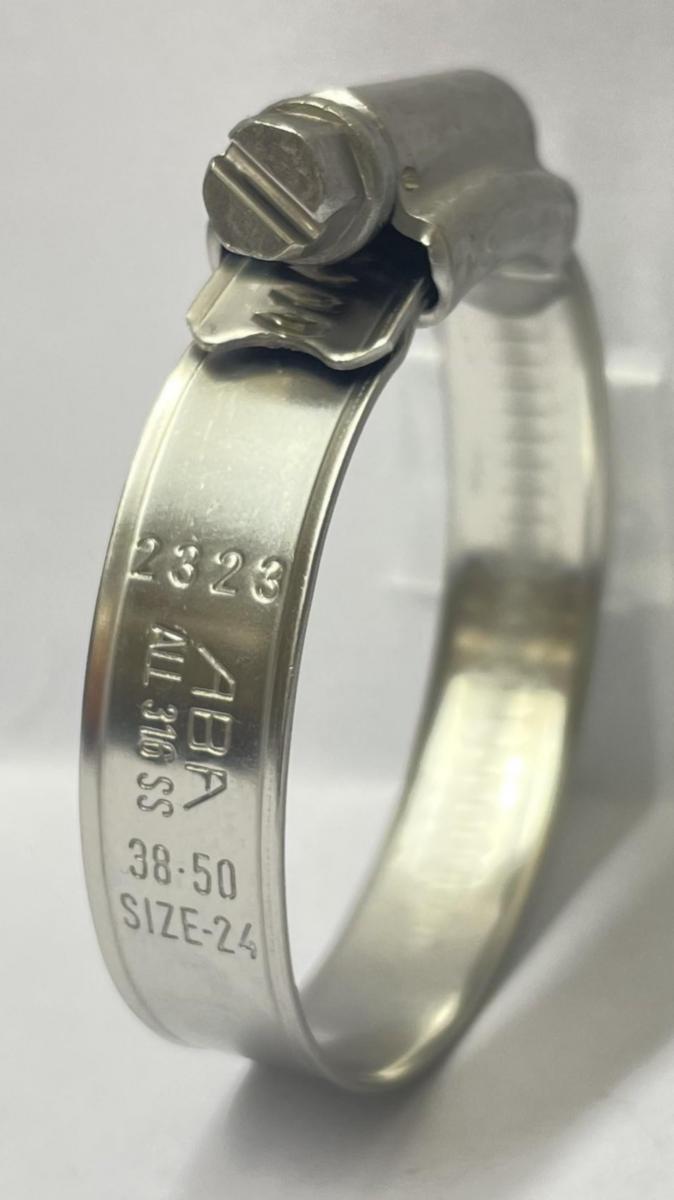 Slangklämma ABA Nova/Original syrafast - SLANGKLÄMMA ABA ORIGINAL 12MM SYRAFAST W5 175-205