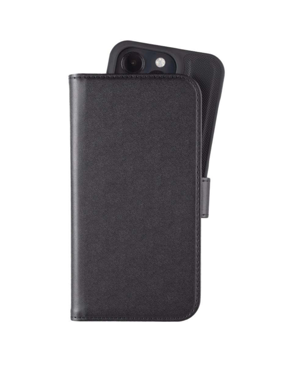 Plånboksfodral för iPhone, magnet, Wallet Case Magnet - PLÅNBOKSFODRAL IPHONE 14 PRO SVART WALLET CASE MAGNET