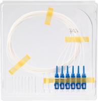 Fibersvans Pigtai Singelmodel G.657A vit