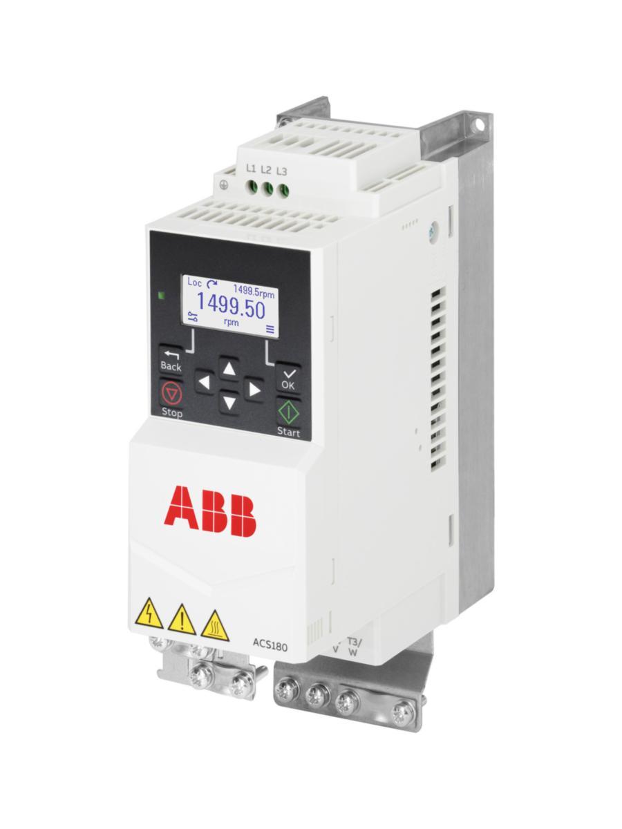 Frekvensomriktare ACS180 - FREKV OMR ACS180 0,55KW 1~230V ACS180-04S-03A7-1