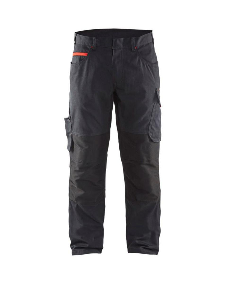 Midjebyxa Blåkläder 1495-1330 - SERVICEBYXA BLK 1495-1330 SVART/RÖD C156