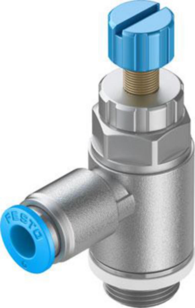 Strypbackventil Festo - GRLA - STRYPBACKVENTIL FESTO GRLA-1/4-QS-8-RS-D