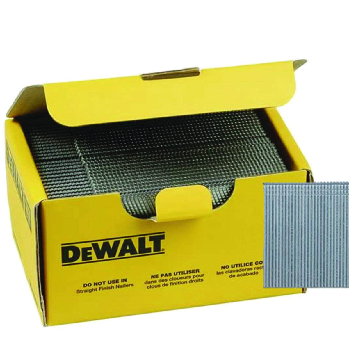 Dyckert DEWALT DNBT/DNBSB 1.2 elförzinkad - DYCKERT DEWALT DNBT1840GZ 1.2X40MM ELFÖRZ 5000ST/FRP