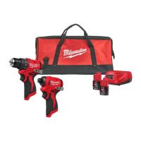 Kombikit Milwaukee M12 BLPP2D-202B