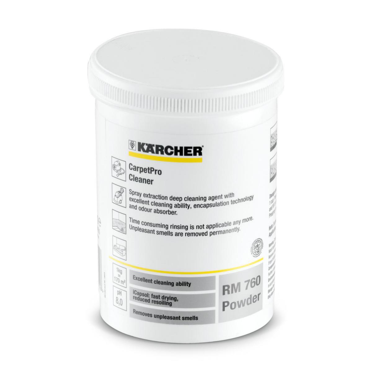 Textiltvättmedel Kärcher - TEXTILRENGÖRING KÄRCHER RM 760 800G