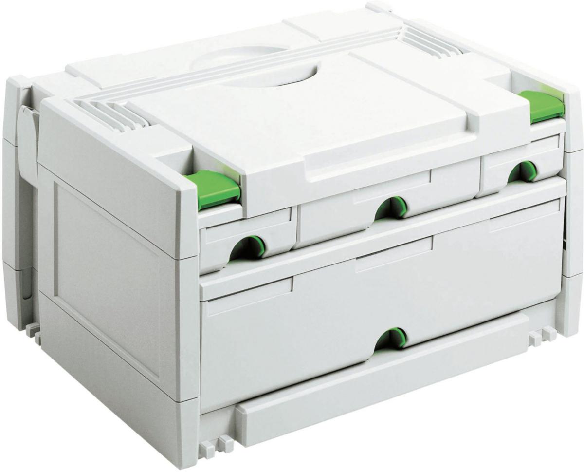Sortainer Festool SYS 3-SORT - SORTAINER FESTOOL SYS 3-SORT/4 4 UTDRAGSLÅDOR