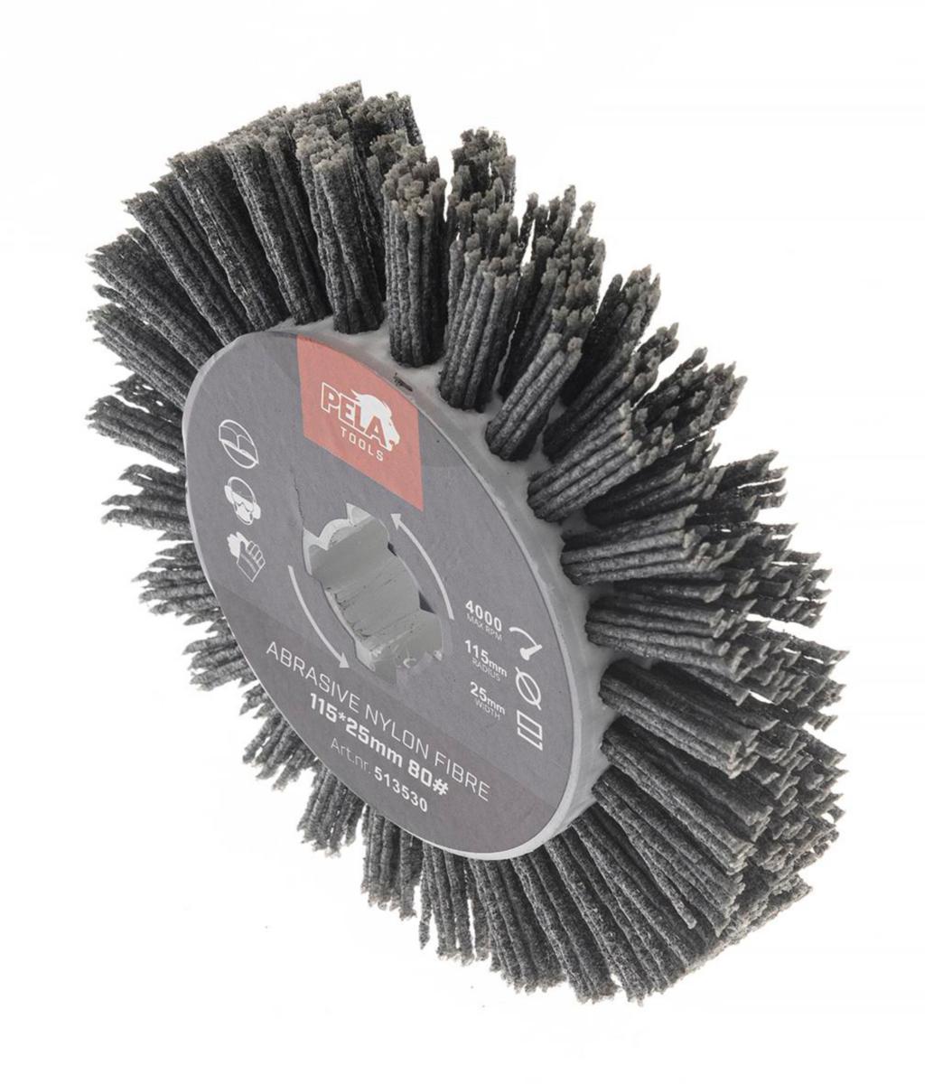Nylonfiberborste PELA - NYLON PELA FIBER BORSTE 110X25MM