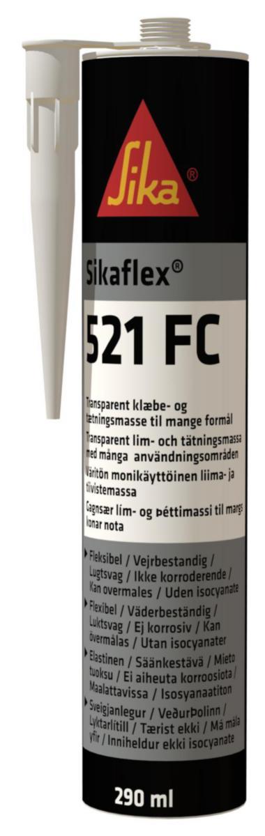 Fogmassa, Sikaflex-521FC - FOGMASSA SIKAFLEX-521 FC SIKA MS ISOCYANATFRI SVART 290ML