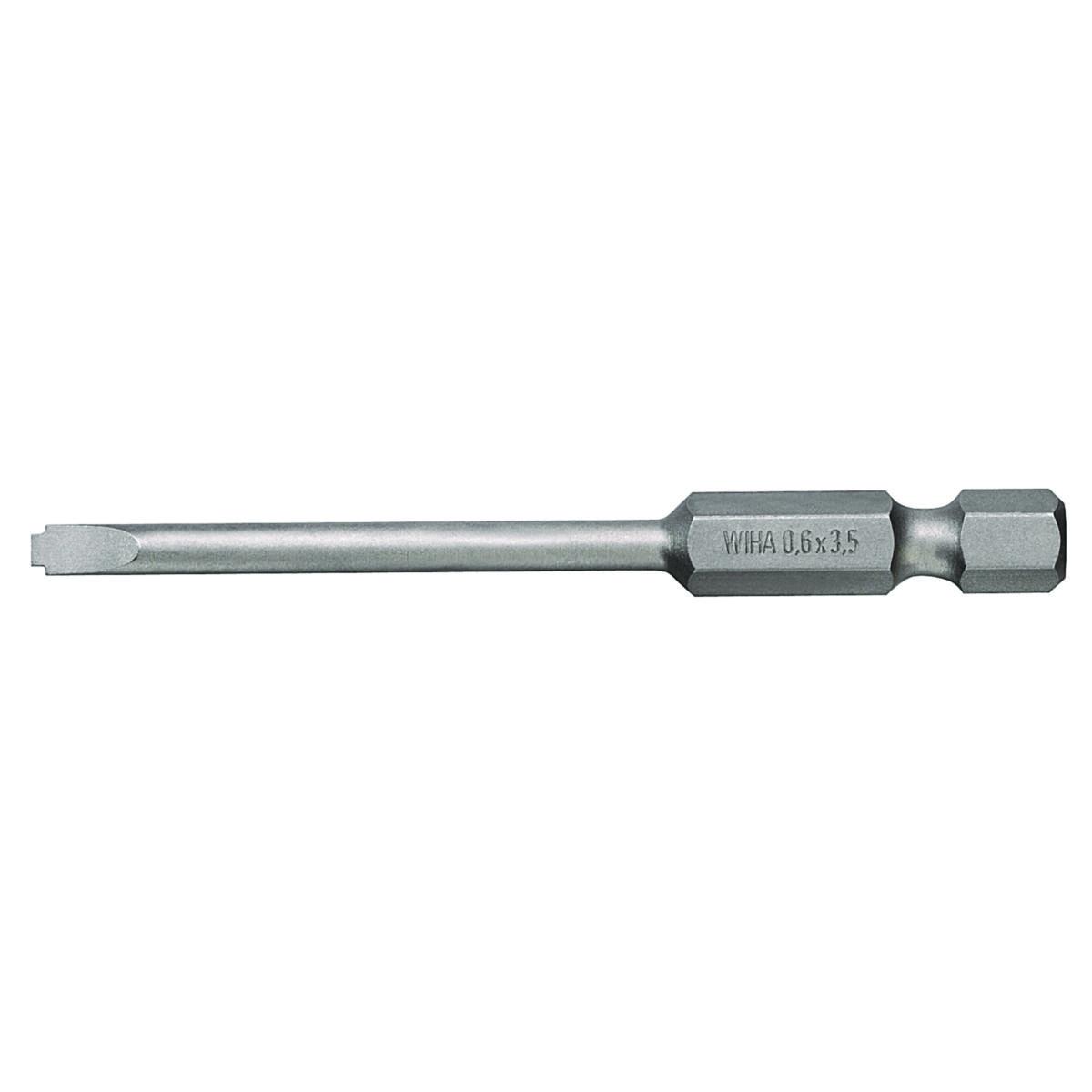 Bits för mäthylsa E6.3Z - BITS FÖR MÄTHYLSA BIT E6.3Z 0.6X3.5X70