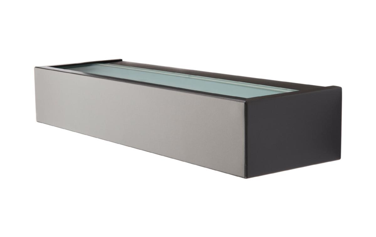 Väggarmatur LED Edge - VÄGGARM LED 10W 3 K IP65 GRF EDGE GRAFIT