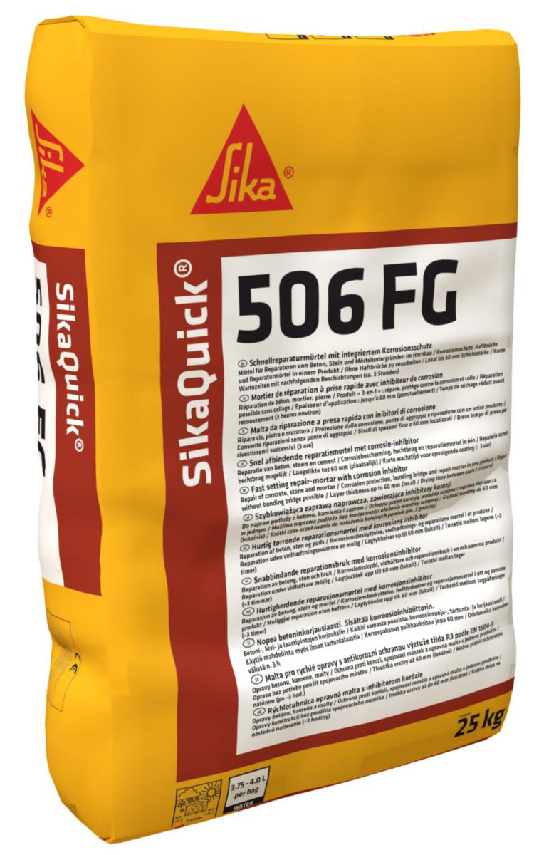 Reparationsbruk, Sika Quick 506 FG - REPARATIONSBRUK SIKAQUICK SIKA 506FG 25KG