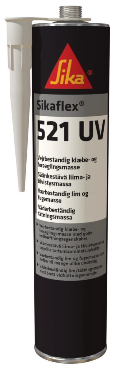 Fogmassa, Sikaflex-521UV - FOGMASSA SIKAFLEX-521UV SIKA GRÅ 300ML