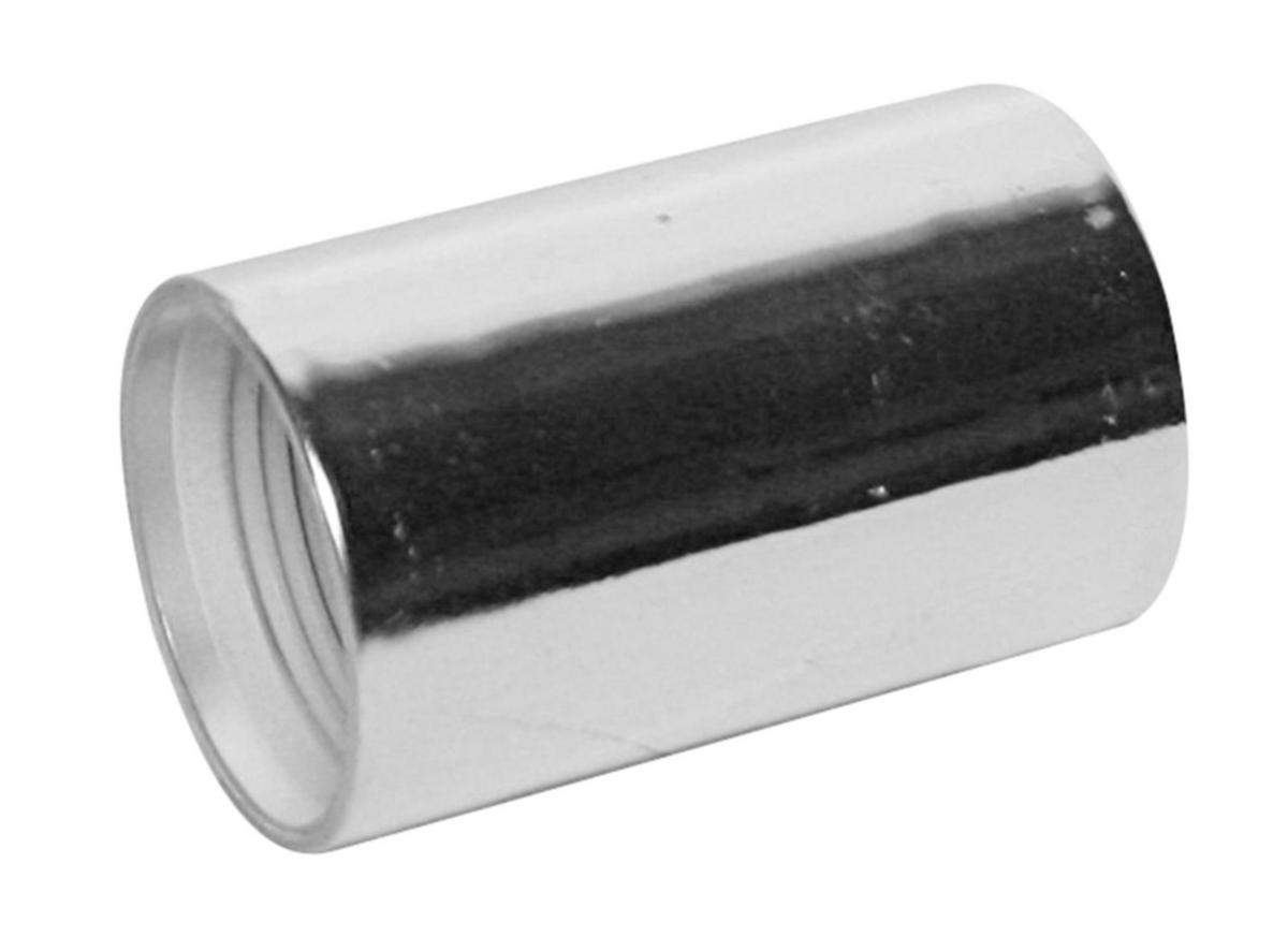 Muff, PP förkromade, Faluplast - 32 SKARVMUFF FALUVULK FKR. FP 73115