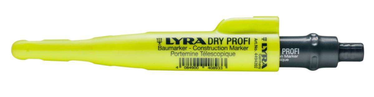 Djuphålsmärkare Lyra Dry Profi Blister - DJUPHÅLSMÄRKARE LYRA DRY PROFI GRAFIT 2B 1 ST I BLISTER