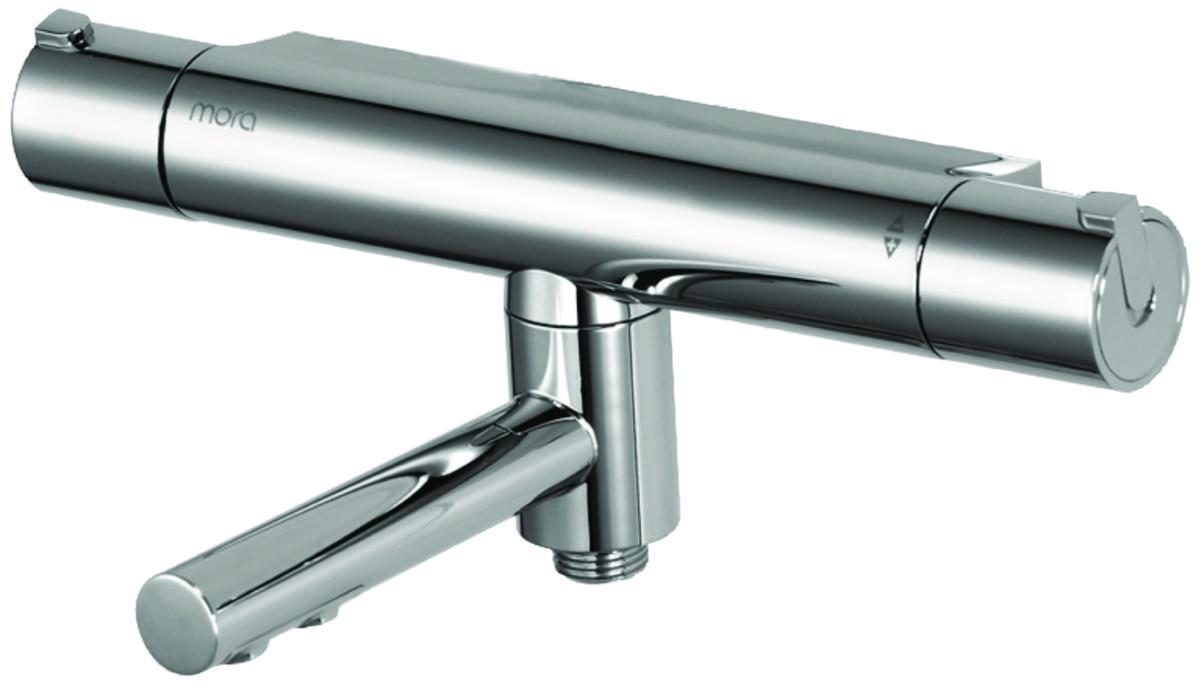 Badkarsblandare 707000, Mora Rexx - MORA REXX T5 KAR & DUSCHBL 160C/C UTL NED, KROM