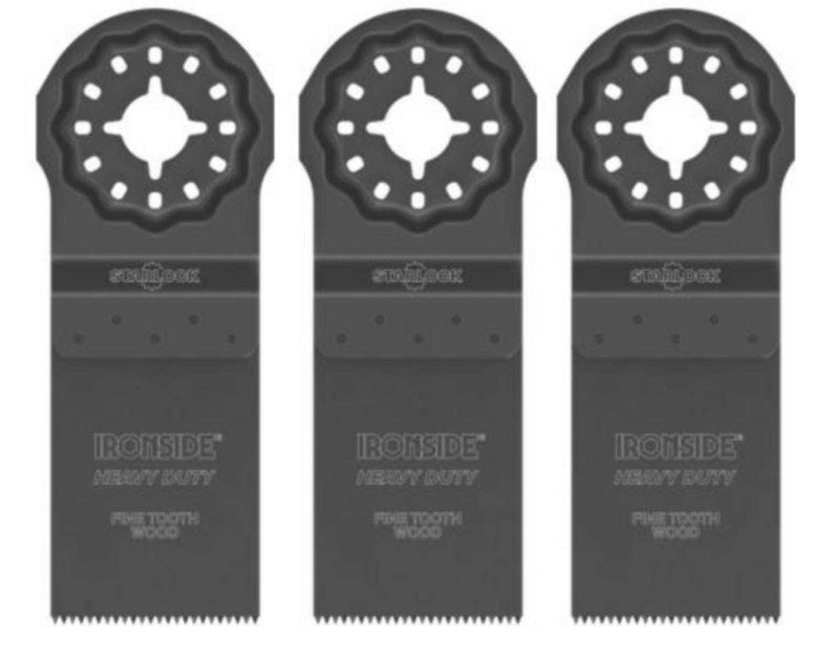 Multiblad Ironside Starlock Fin - MULTIBLAD 32MM IRONSIDE FIN 3P STARLOCK TRÄ PLAST 202893