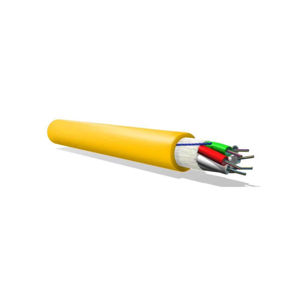 Optokabel LT singelmode 10/125, Eurolan - LT 96X10/125 IN/UT OS2 CCA 39LC-S2-96YL-0