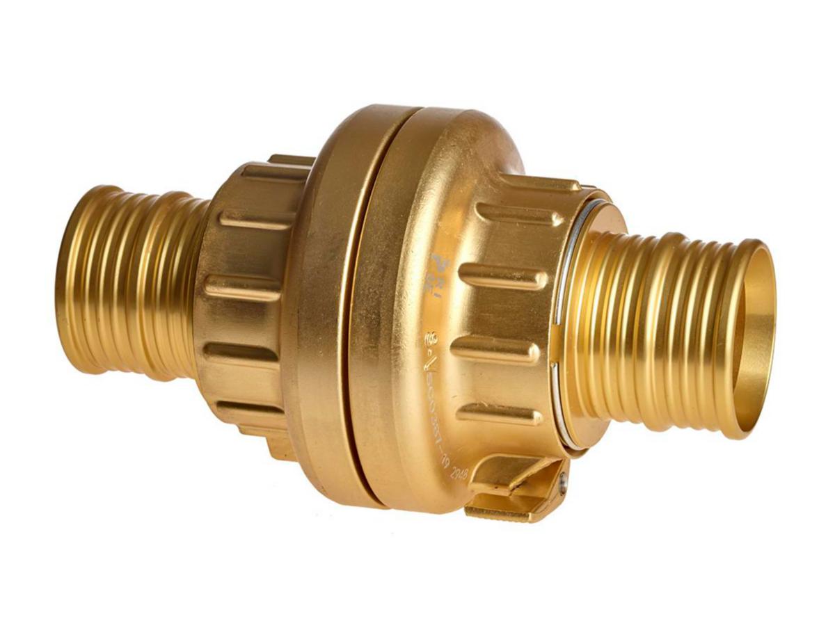 Tryckslangskoppling, Svebab - TRYCKSLANGSKOPPLING 63 X Ø51MM SLANGHALS Ø 51MM ALUMINIUM