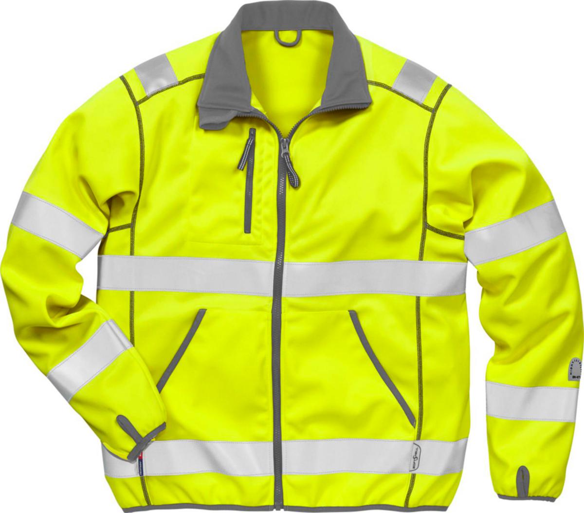 Softshelljacka varsel stretch Fristads - SOFTSHELLJACKA FK 4840 SSL GUL VARSEL KLASS 2 STL S