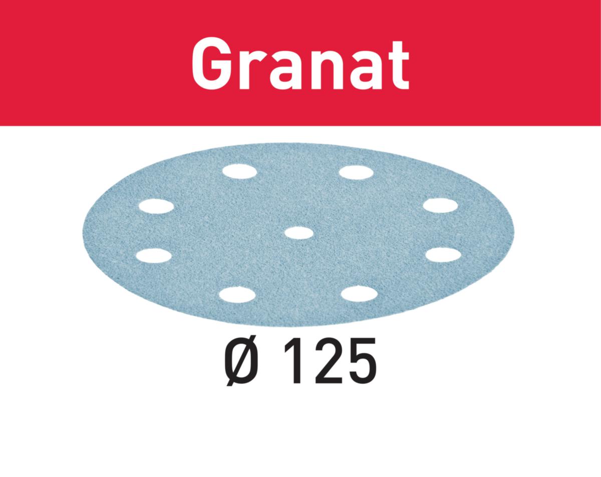 Slippapper Festool Granat STF D125/8 - SLIPPAPPER FESTOOL GR ALLROUND STF D125/8 P80 GRANAT/10