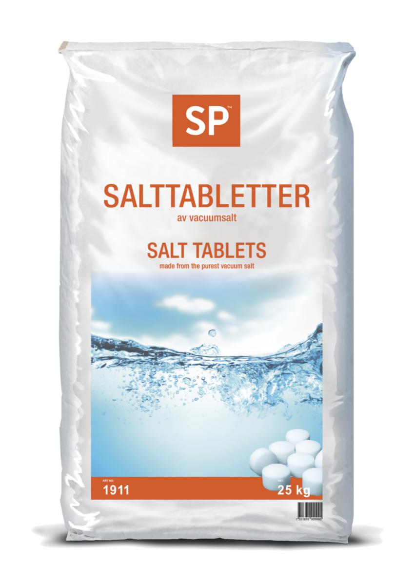 Salttablett Vattenavhärdning - SALTTABLETTER 25 KG VATTENAVHÄRDNING 40 SÄCK/PALL